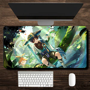 MousePad Gamer XL Genshin Impact Trotamundos Gran Formato