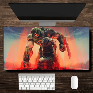 MousePad Gamer Doomguy Juego Doom Mouse Pad XL