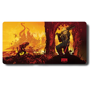 Mouse Pad Xl Gamer Doom Eternal Fabuloso Diseño