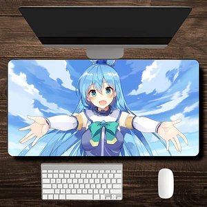 Mouse mouse pad Anime Waifus Konosuba Aqua Mousepad Gamer