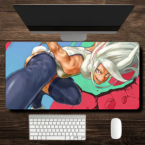 Mouse mouse pad Anime Waifus Boku no hero Mirko Mousepad Gamer