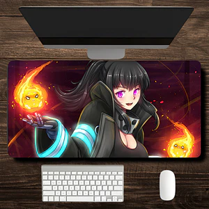 Mouse pad Anime Waifus Fire Force Maki oze Mousepad