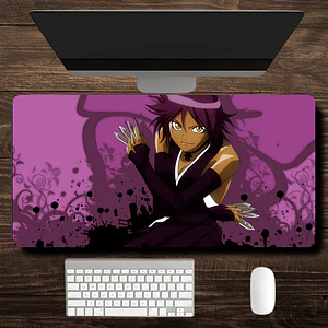 Maus pad Anime Waifus Bleach Yoruichi Mousepad Gamer