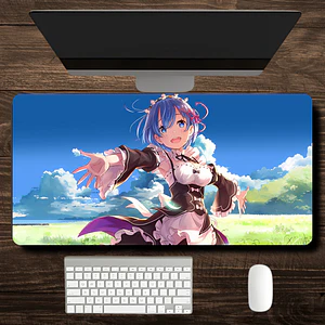Mouse mouse pad Anime Waifus Re-zero Rem Gamer Mousepad 