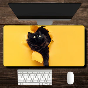 MousePad Diseños Divertido Gato Maine Coon Mouse Pad Michi
