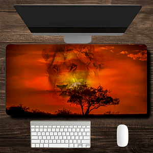 MousePad Diseño Sublime León de la Sabana Mouse pad 