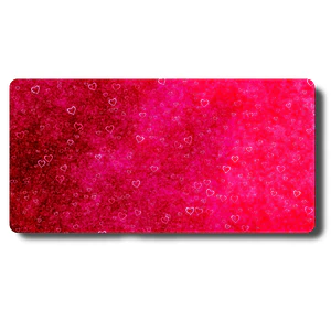 Maus Pad Femenino Diseño Rosa y Corazones Mousepad