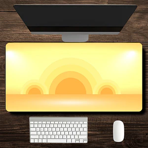 Mousepad Alegre Matiz Amarillo maus pad