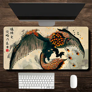 Maus Pad Gamer Moster Hunter Bazelgeuse 