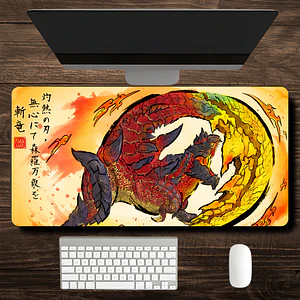 Maus Pad Gamer Moster Hunter Glavenus 