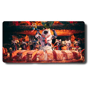 Mouse Mouse Pad Gamer Moster Hunter Felyne 