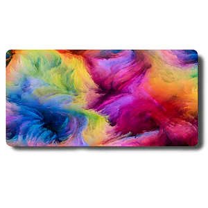 Mouse Mouse Pad Multicolor Abstracto MousePad Acuarela 