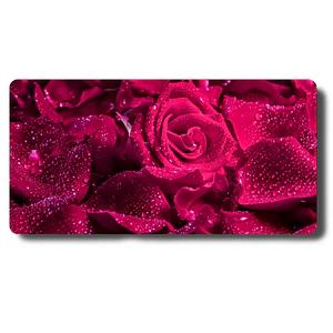 Mouse Pad Mouse Rosas Fucsias MousePad Elegante 