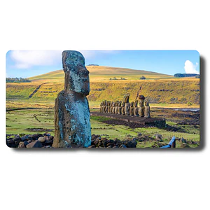MousePad Diseño Moai Mouse Mouse Pad Rapa Nui