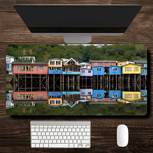 Mouse Pad Mouse Diseño Chiloe Maus Pad Panorámico 