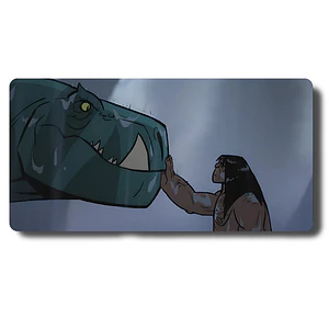 Mouse Mouse Pad Diseño Primal MousePad Fang y Spear 