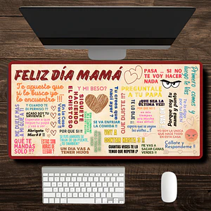 MousePad Diseño Dia De La Mamá Maus Pad Freces tipicas