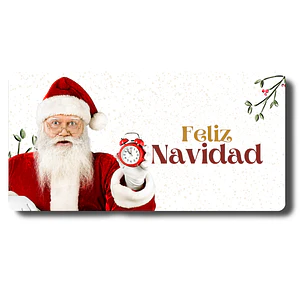 MousePad Navideño Mouse Mouse Pad Santa Claus