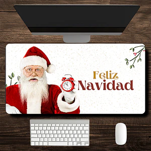 MousePad Navideño Mouse Mouse Pad Santa Claus