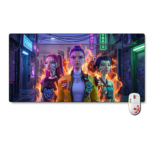 MousePad Guerreras K-pop Idol Warriors XXL