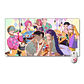 MousePad XL Guerreras K-pop Amigos Juntos - Miniatura 1
