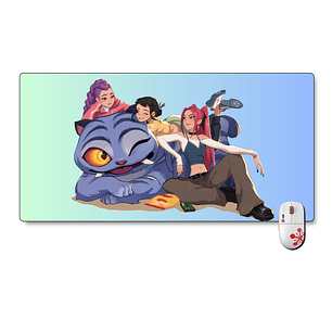 MousePad Guerreras K-pop Derpy Tiger Love