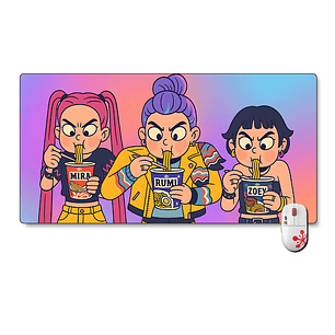 MousePad Guerreras K-pop Huntrix Comico