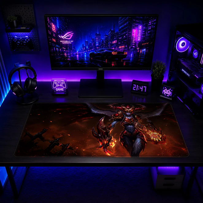 Mousepad Gamer LoL Shyvana Dragón de Sangre XXL 2