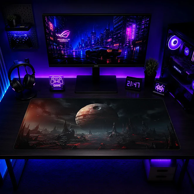Mousepad XL Star Wars Estrella de la Muerte Planeta Premium 2