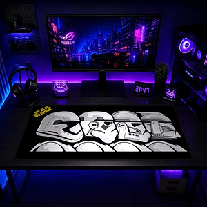 Mousepad Gamer Star Wars Stormtroopers Formato XXL