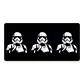 Mousepad Star Wars Stormtroopers Trio Waterproof - Miniatura 1