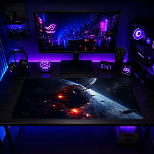 Mousepad XL Star Wars Batalla Espacial Premium