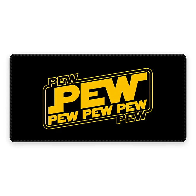 Mousepad Gamer Star Wars Pew Pew Formato XXL 1