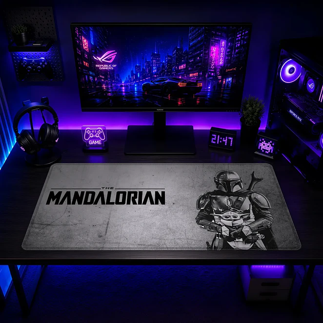 Mousepad Star Wars The Mandalorian Waterproof 2