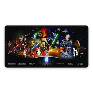 Mousepad Gamer Star Wars Saga Completa Formato XXL