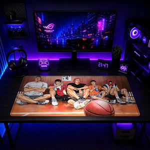 Mousepad XL Slam Dunk Equipo Shohoku Premium