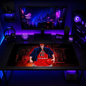 Mousepad XL Slam Dunk Sakuragi Genius Premium