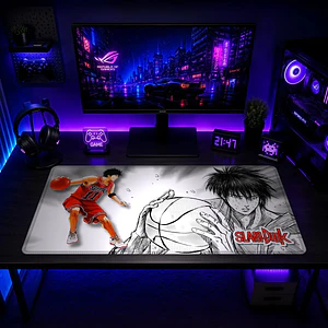 Mousepad XL Slam Dunk Rukawa Manga Premium
