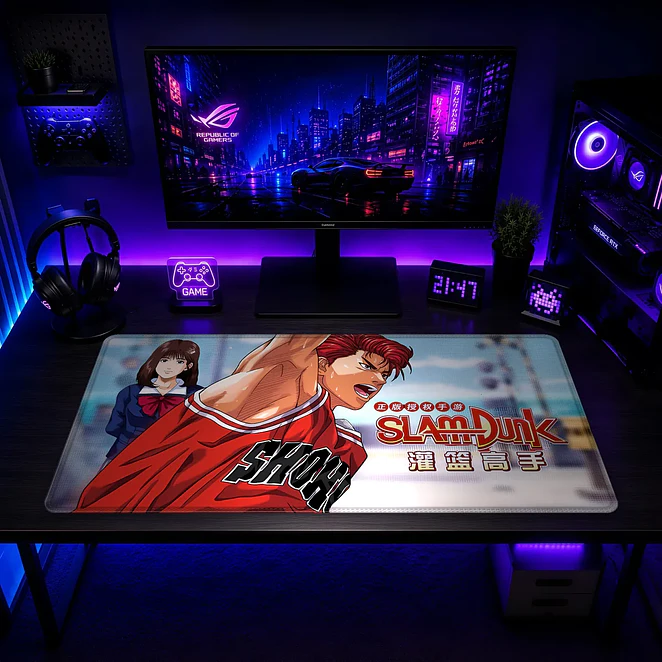 Mousepad XL Slam Dunk Sakuragi y Haruko Premium 2