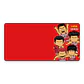 Mousepad Anime Slam Dunk Shohoku Chibi XL - Miniatura 1