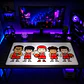 Mousepad XL Slam Dunk Quinteto Chibi Premium - Miniatura 2