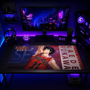 Mousepad XL Slam Dunk Rukawa Super Rookie Premium