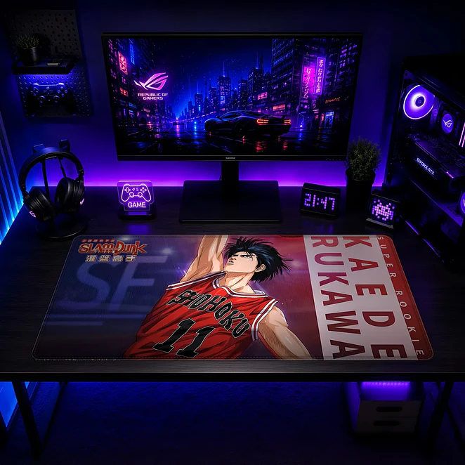 Mousepad XL Slam Dunk Rukawa Super Rookie Premium 2