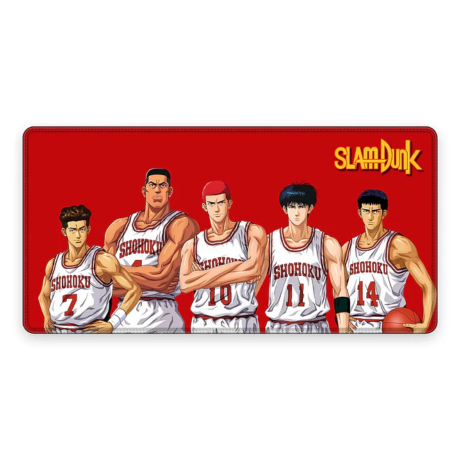 Mousepad XL Slam Dunk Plantel Shohoku Premium 1