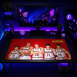 Mousepad XL Slam Dunk Plantel Shohoku Premium