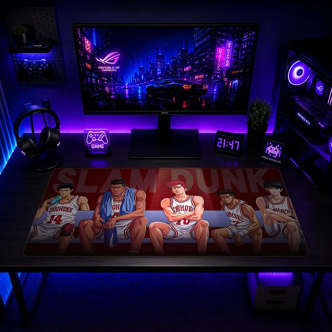 Mousepad XL Slam Dunk Banca Shohoku Premium 2