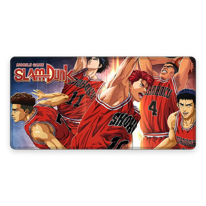 Mousepad Gamer Slam Dunk Accion Shohoku Formato XXL 1