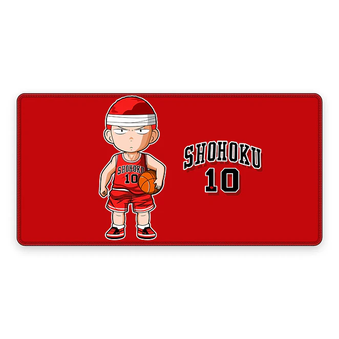 Mousepad Anime Slam Dunk Sakuragi Chibi Rojo XL 1
