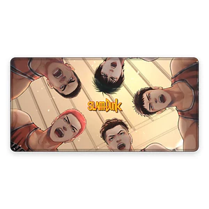Mousepad XL Slam Dunk Companeros de Equipo Premium