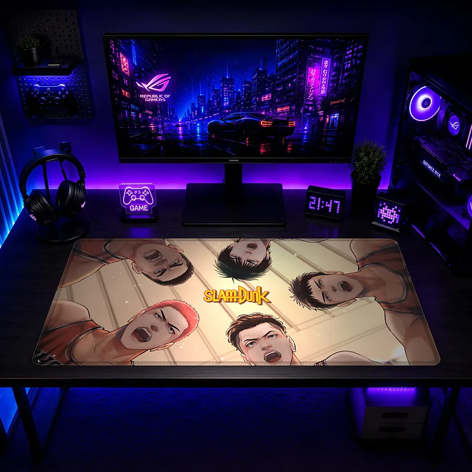 Mousepad XL Slam Dunk Companeros de Equipo Premium 2